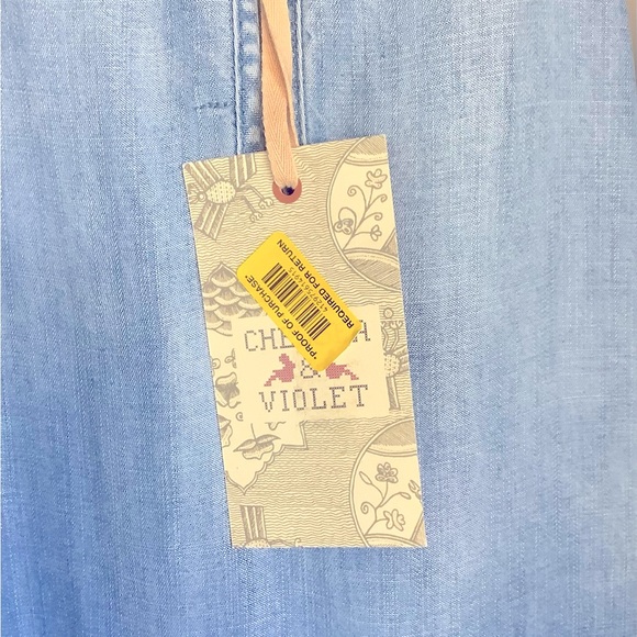 NWT 👗 Chelsea & Violet Lightweight Denim Dress - Picture 10 of 11